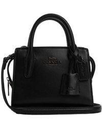 COACH - Mini Andrea Logo Shoulder Bag - Lyst