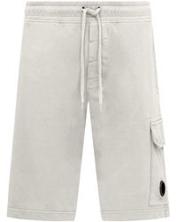 C.P. Company - Cotton Shorts - Lyst
