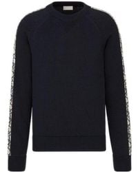 Dior - Homme Crewneck Knitted Jumper - Lyst