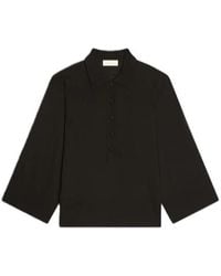 Dries Van Noten - Buttoned Polo Top - Lyst
