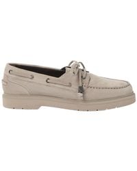 Brunello Cucinelli - Monili-Chain Slip-On Boat Shoes - Lyst