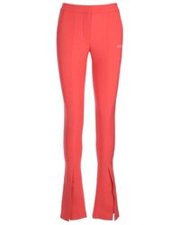 Off-White c/o Virgil Abloh - Mid-Rise Flared Trousers - Lyst