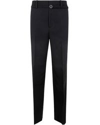 Jil Sander - Straight-Leg Belted Tailored Trousers - Lyst