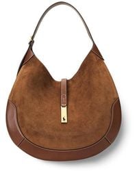 Polo Ralph Lauren - Half-Moon Shape Shoulder Bag - Lyst