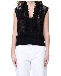 Alberta Ferretti - Sleeveless Cover-Up - Lyst