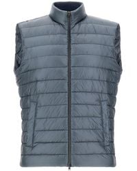Herno - Quilted Sleeveless Vest - Lyst