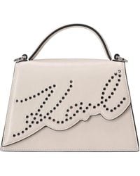 KARL LAGERFELD - Studded Tote Bag - Lyst
