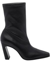 Stuart Weitzman - Bottines À Bout Carré - Lyst