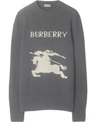 Burberry - Wool-Cashmere Ekd Sweater - Lyst