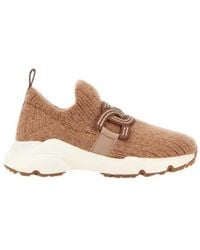 Tod's - Low-Top Knitted Sneakers - Lyst
