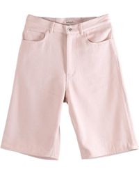 AURALEE - Belt Loop Shorts - Lyst