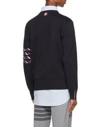 Thom Browne - Milano Stitch 4-Bar Pullover - Lyst