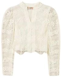 Twinset - Macramé Lace Jacket - Lyst