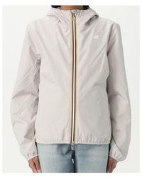 K-Way - Lily Stretch Jersey Coat - Lyst