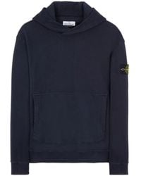 Stone Island - Logo-Patch Sleeve Hoodie - Lyst