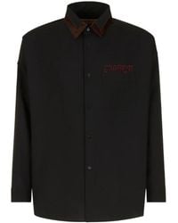 Marni - Collared Long-Sleeve Shirt - Lyst