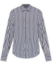 DSquared² - Crinkled Striped Shirt - Lyst