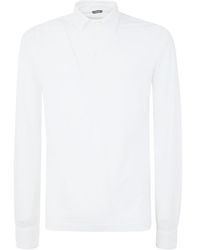 Zanone - Slim Fit Polo Shirt - Lyst