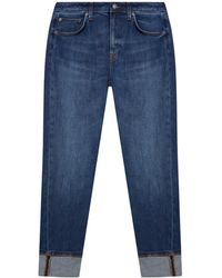 Dondup - Coco Cuffed Slim Jeans - Lyst