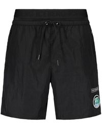 Iceberg - Logo Patch Swim Shorts - Lyst