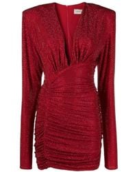 Alexandre Vauthier - Crystal Embellished Mini Dress - Lyst