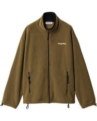 Miu Miu - Fleece Zipper Jacket - Lyst