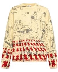 JW Anderson - Jw Anderson Print Jacquard Jumper - Lyst