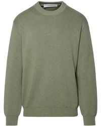 Golden Goose - Logo Detailed Knitted Jumper - Lyst