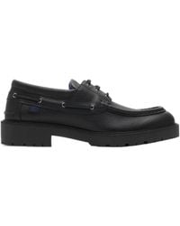 Burberry - Raft Lace-Up Boat Shoes - Lyst