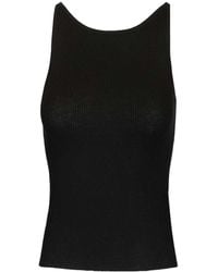 Lisa Yang - Lynette Ribbed Slim Top - Lyst