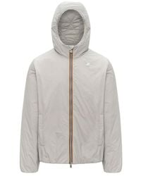 K-Way - Plain Hooded Jacket - Lyst