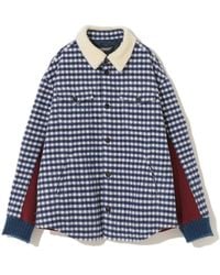 Undercover - Stitching Detail Long-Sleeved Casual Jacket - Lyst