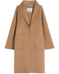 Max Mara - Lilia Belted Hooded Coat - Lyst