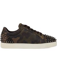 Christian Louboutin - Seavaste 2 Camouflage Leather Trainers - Lyst