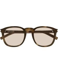 Saint Laurent - Eyewear Oversized Frame Sunglasses - Lyst