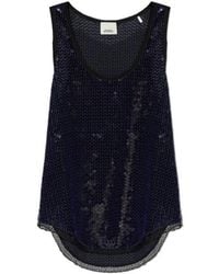Isabel Marant - Renelle Sequin Tank Top - Lyst