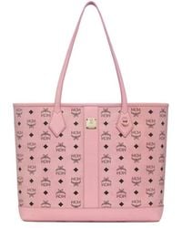 MCM - Medium Monogram-Print Tote Bag - Lyst