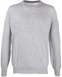 Brunello Cucinelli - Crew Neck Sweater - Lyst