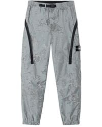 Stone Island - Loose-Fit Pants With Double Zipper Pockets - Lyst