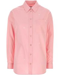 Burberry - Relaxed-Fit Knight Fil-Coupé Striped Cotton Shirt - Lyst