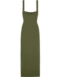 Solace London - Joni Stretch-Crepe Maxi Dress - Lyst