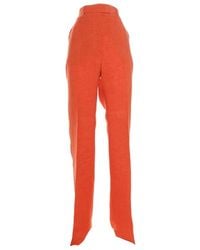 Max Mara - Logo Casual Pants - Lyst