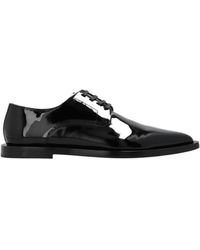 Dolce & Gabbana - Pointed-Toe Derby Shoes - Lyst