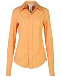 Sportmax - Buttoned Long-Sleeved Shirt - Lyst