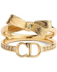 Dior - Cd Bow Ring - Lyst