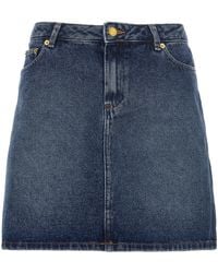 A.P.C. - Standard Denim Skirt - Lyst