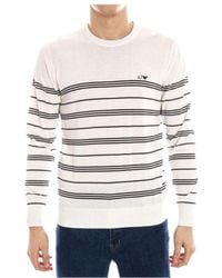 Armani Jeans - Striped Sweater - Lyst