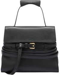 Moschino - Buckle-Detail Shoulder Bag - Lyst