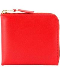 Comme des Garçons - Comme Des Garçons Wallet Classic Zip-Around Wallet - Lyst