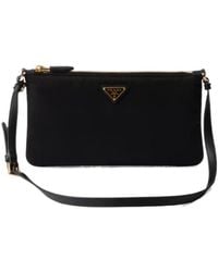 Prada - Logo Shoulder Bag - Lyst